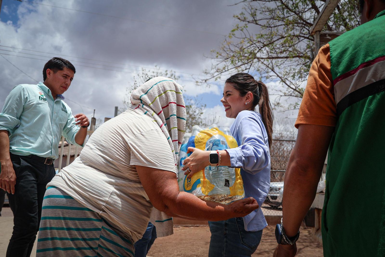 “Estamos felices de recibir al DIF Bienestar, nunca vienen con las manos vacías”