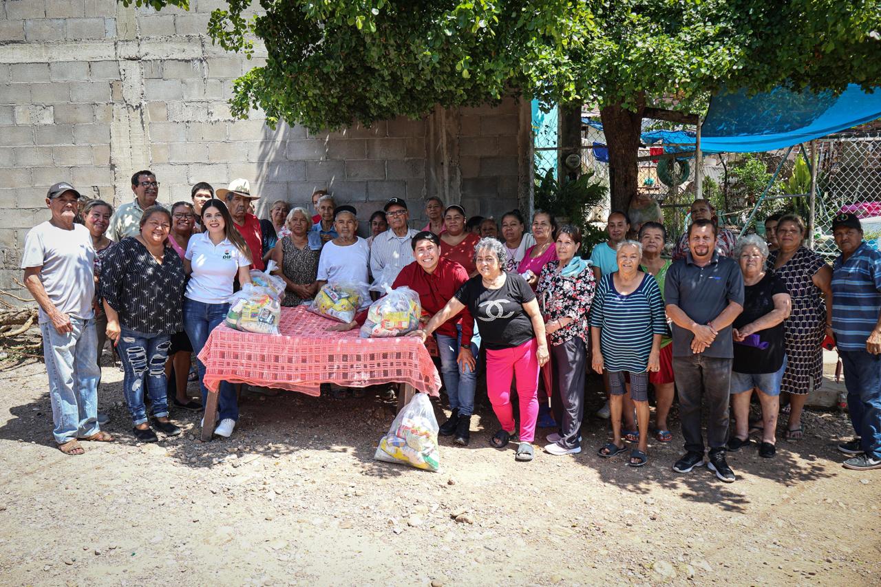 Apoyo alimentario del DIF Culiacán llega a las colonias Josefa Ortiz de Domínguez y Aquiles Serdán