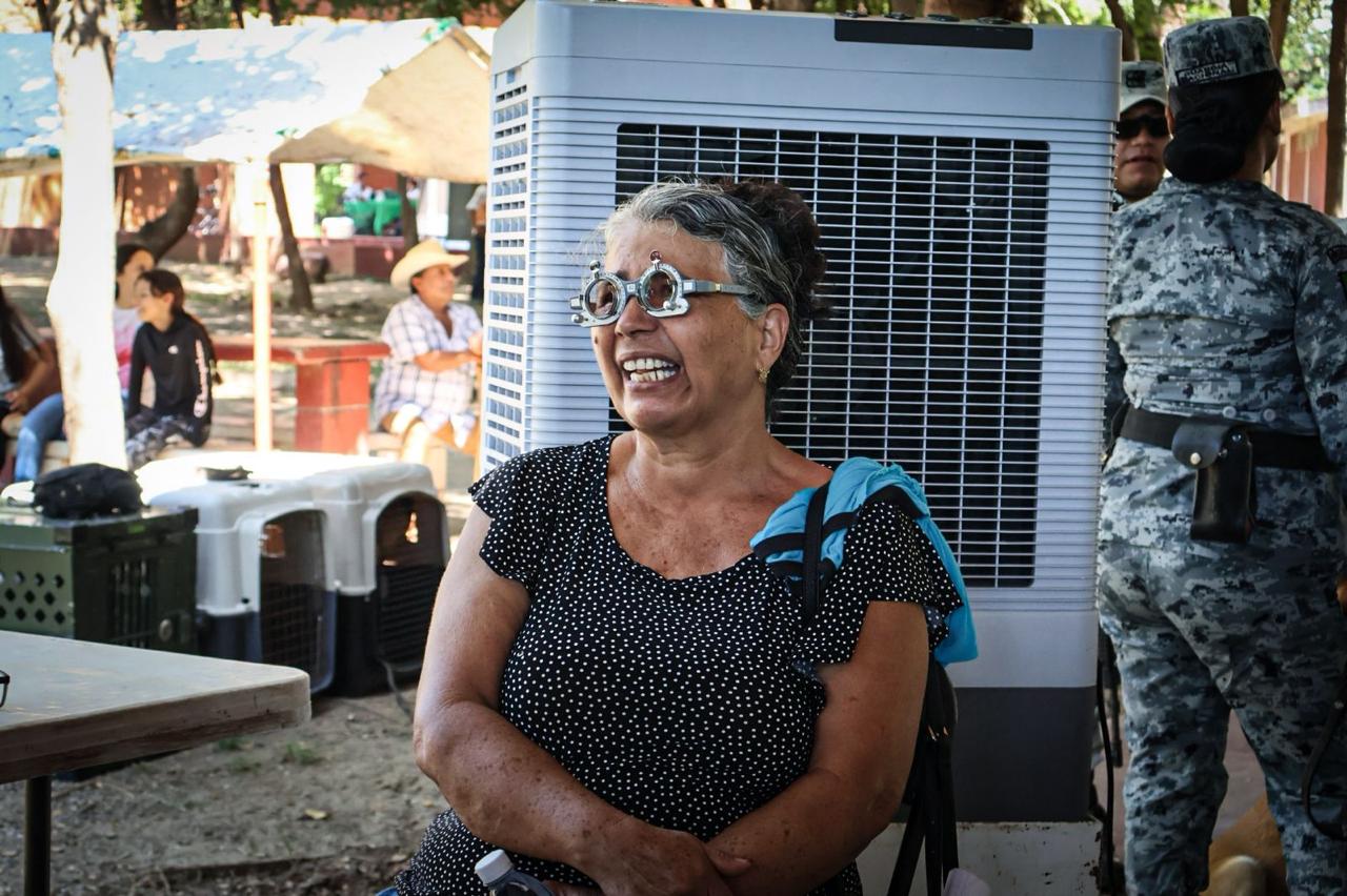 DIF Culiacán, UAS y Guardia Nacional suman esfuerzos para llevar salud y servicios a Imala