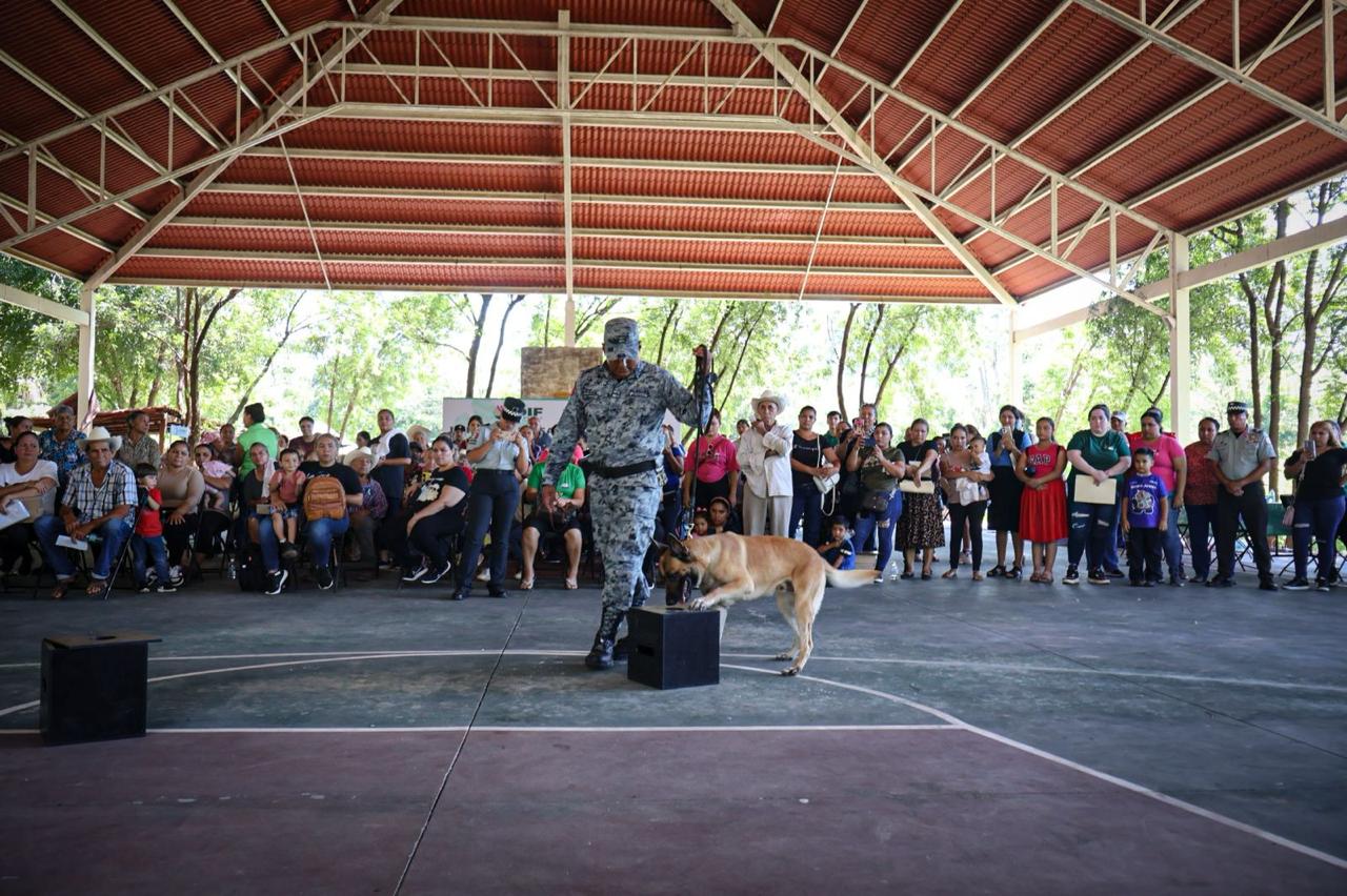 DIF Culiacán, UAS y Guardia Nacional suman esfuerzos para llevar salud y servicios a Imala
