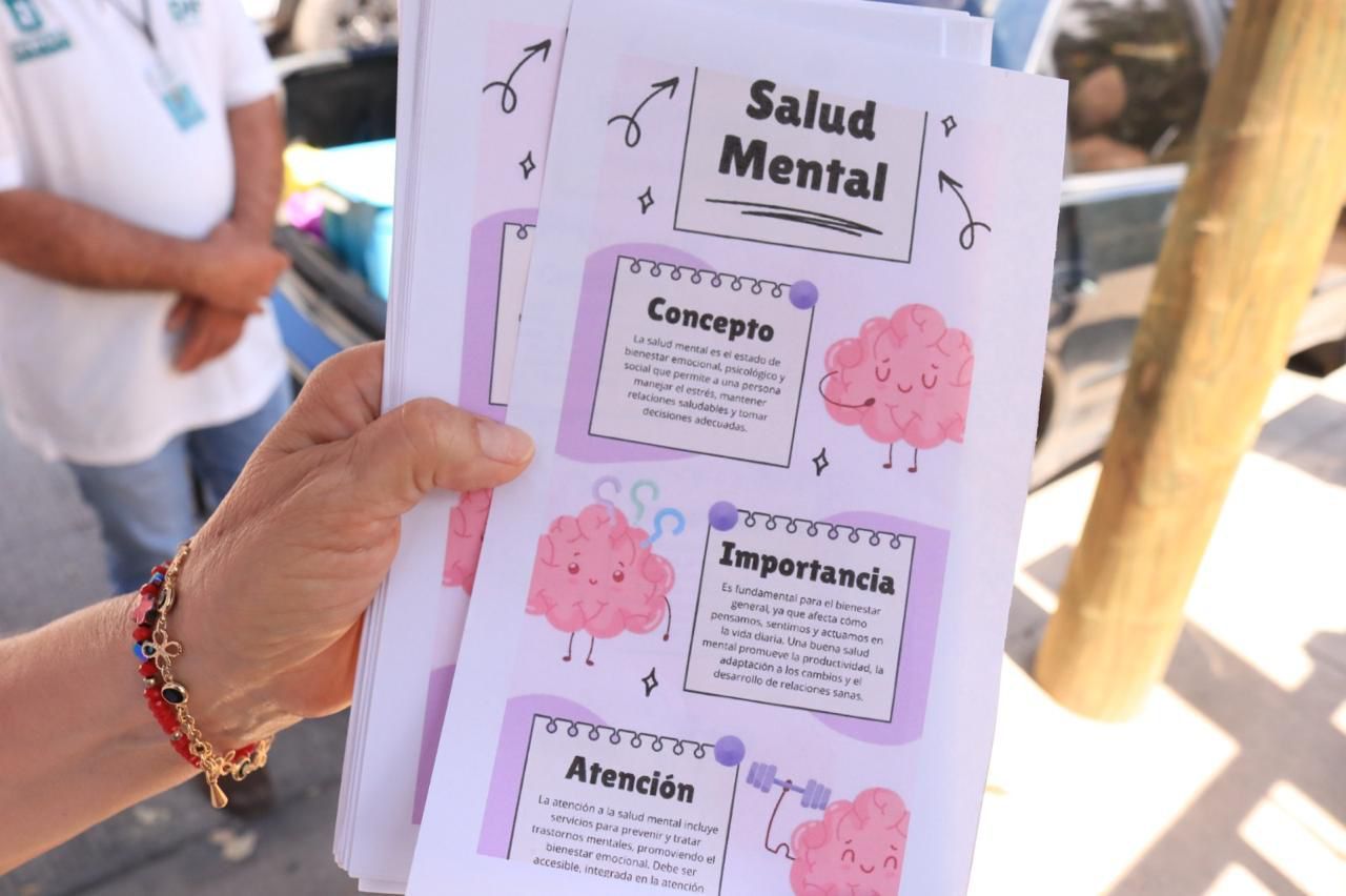 DIF Culiacán conmemora el Día Mundial de la Salud Mental con actividades de sensibilización y bienestar emocional