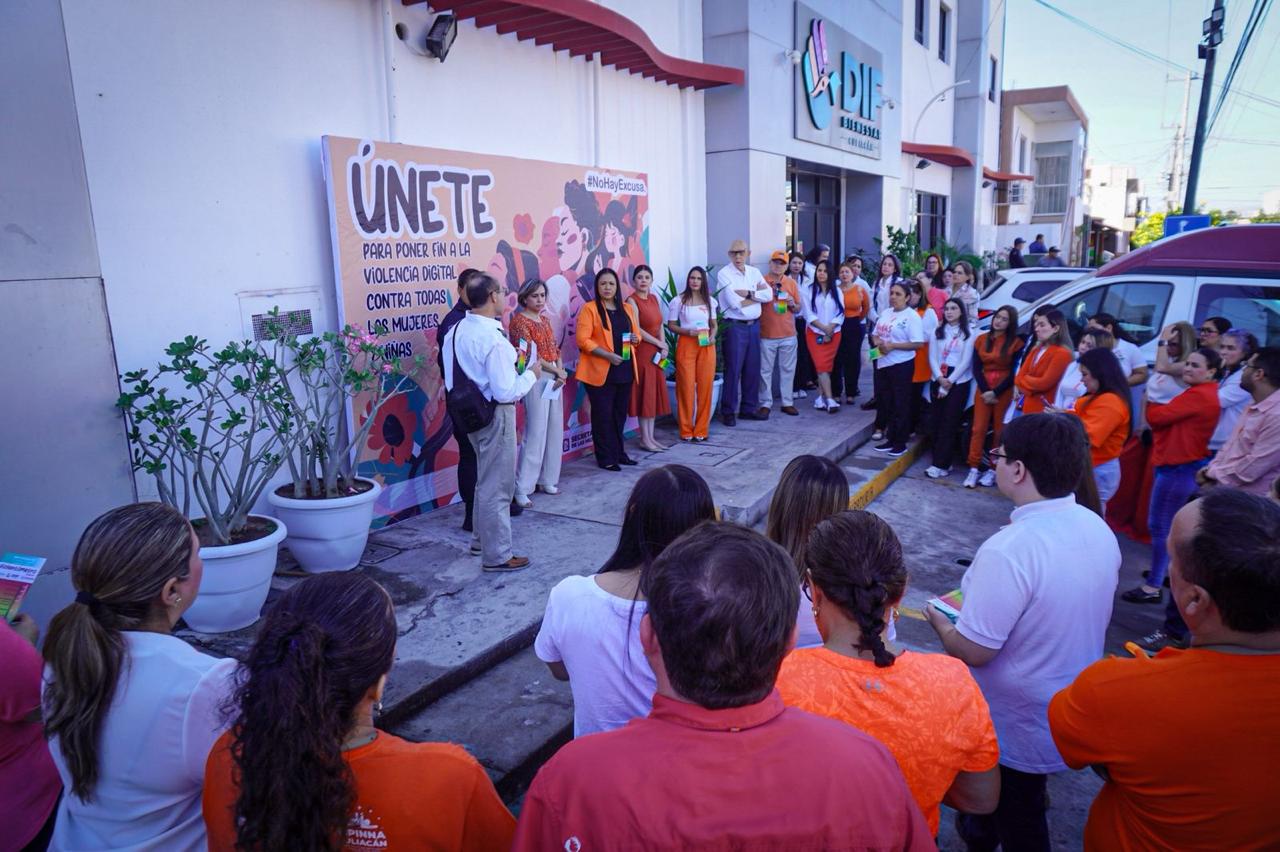 DIF Culiacán pone en marcha actividades contra la violencia de género con develación de mural y presentación de Violentómetro Digital