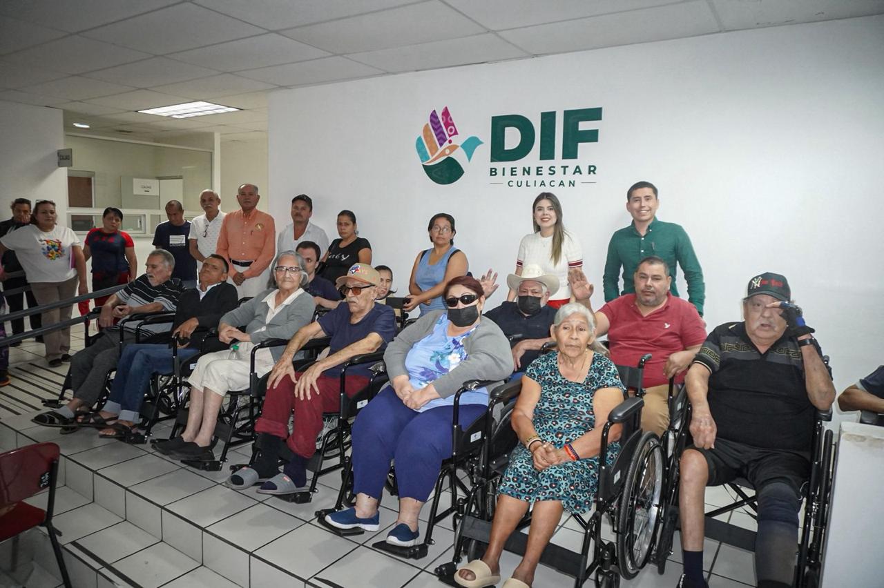 DIF Culiacán otorga 27 sillas de ruedas para fortalecer la inclusión y la movilidad