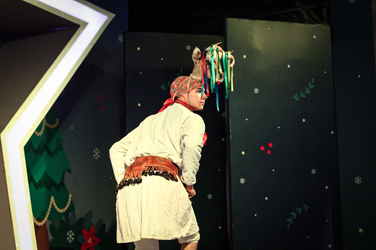 Folclor mexicano llena de color la Verbena Culiacán con la presentación del grupo Jiapsi Xochipilli del CBTIS 224