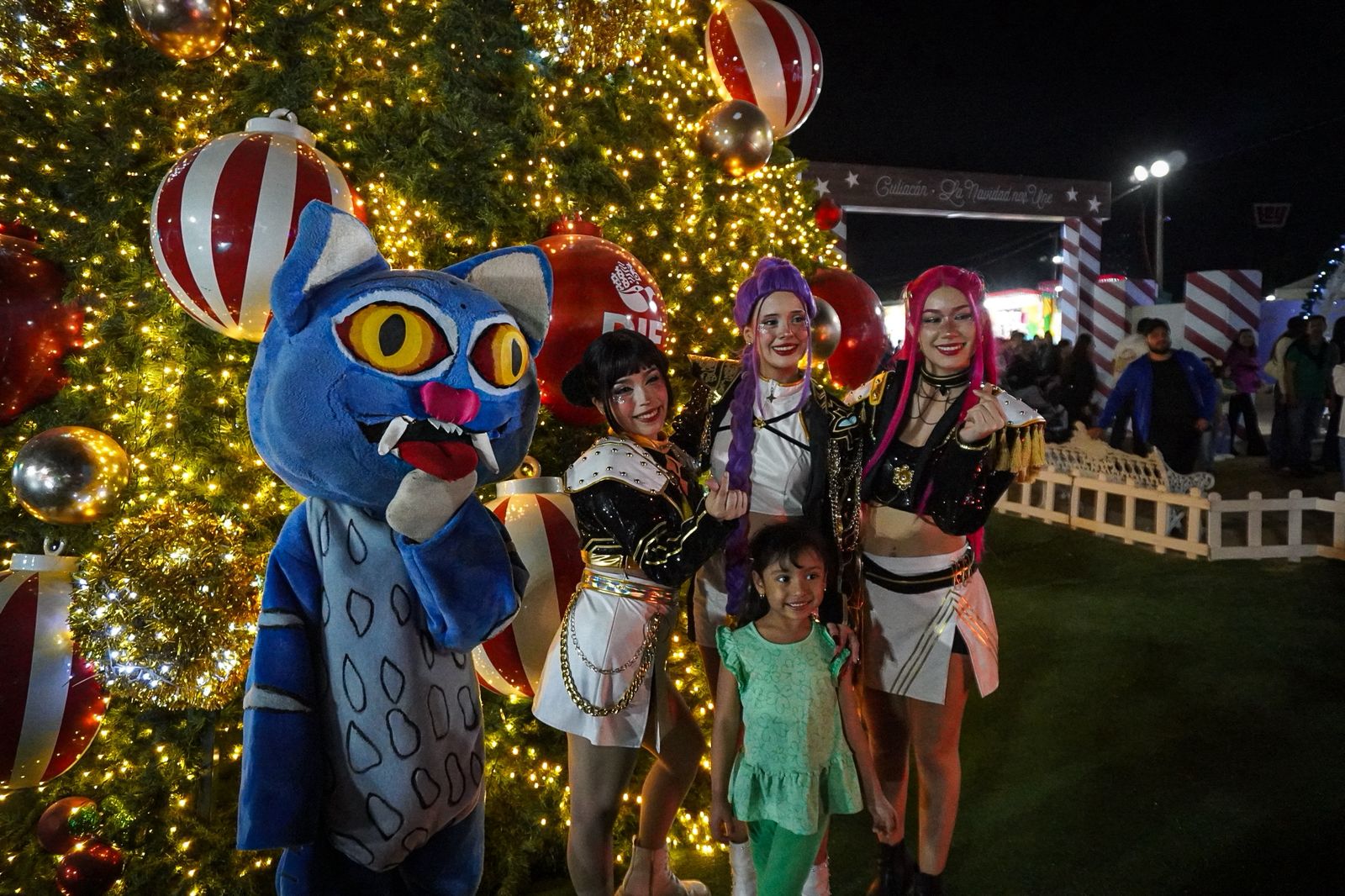 Lleno total: más de 11 mil personas disfrutan concierto de Huntrix en la verbena Culiacán