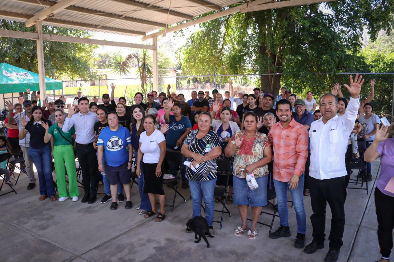 Servicios y apoyos del DIF Culiacán llegan a la comunidad Los Naranjos