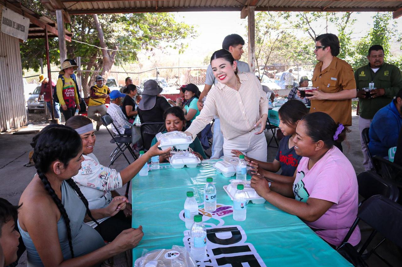 DIF Culiacán imparte pláticas de concientización y prevención del trabajo infantil a familias del relleno sanitario