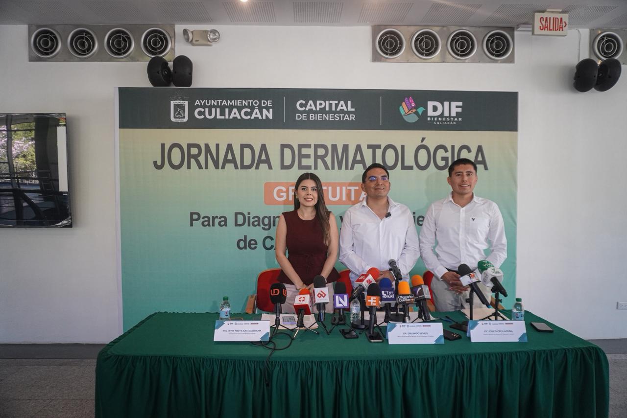 DIF Bienestar Culiacán y el Dr. Orlando Lemus anuncian Jornada Dermatológica gratuita para la detección oportuna de cáncer de piel
