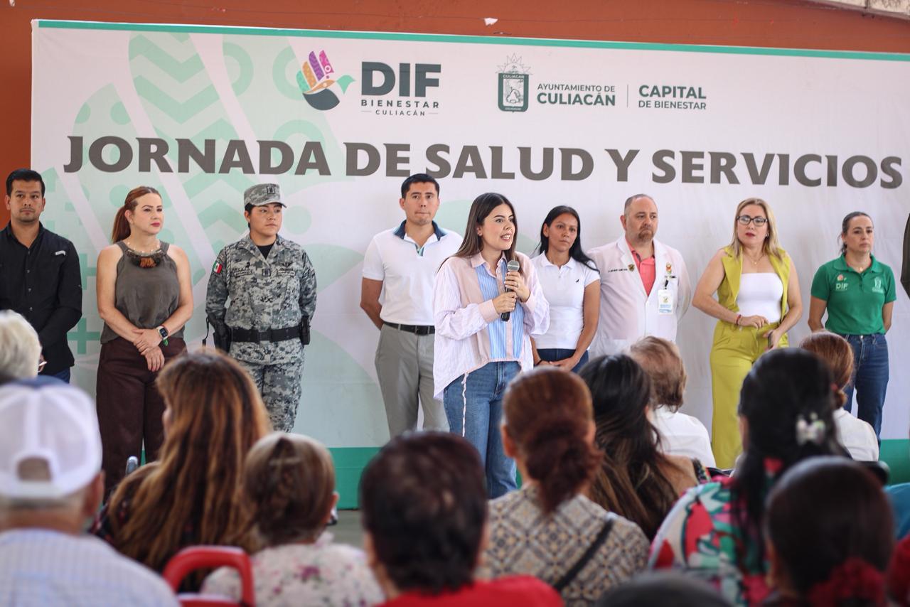 Más de 800 servicios gratuitos lleva DIF Bienestar Culiacán a la colonia Emiliano Zapata