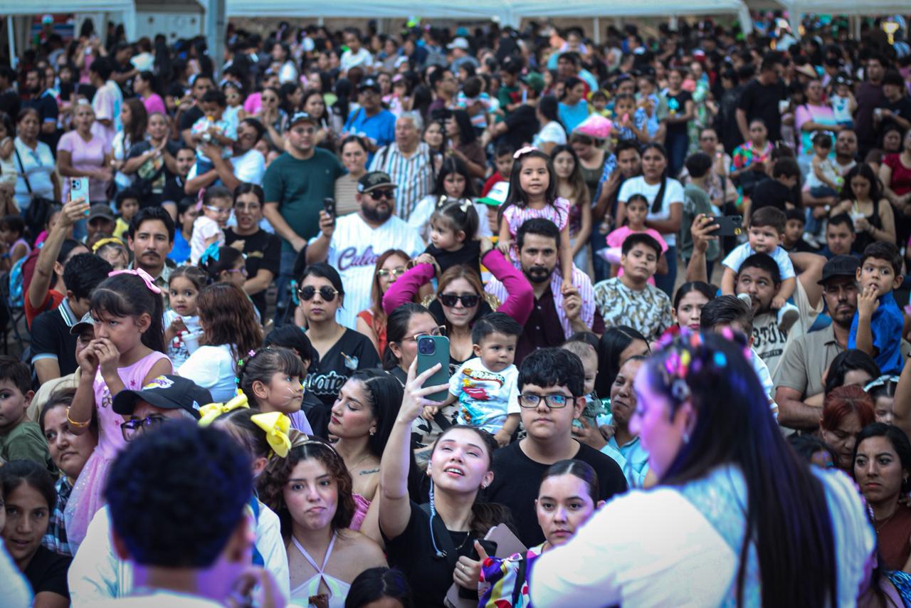 Más de 10 mil personas celebran el Festival de la Niñez en Culiacán