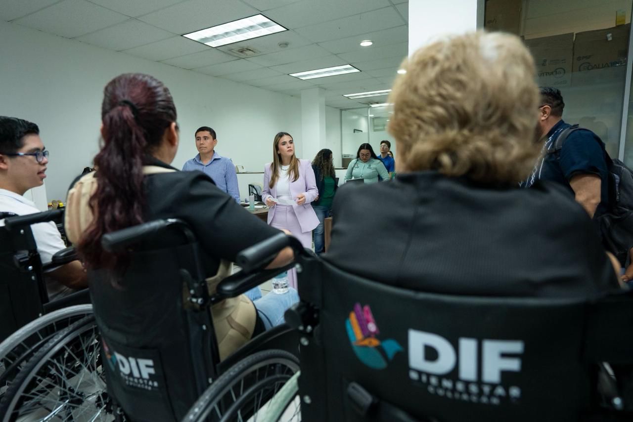 Alcaldesa Ana Miriam Ramos Villarreal y DIF Culiacán realizan entrega de 25 sillas de ruedas para mejorar la calidad de vida de familias culiacanenses